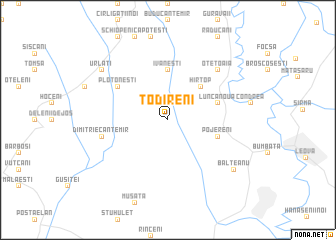 map of Todireni