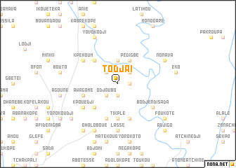map of Todjaï