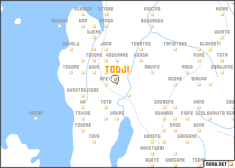 map of Todji