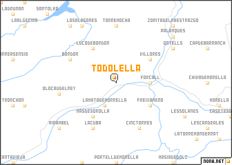 map of Todolella