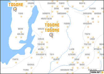 map of Todome