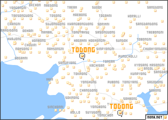 map of To-dong