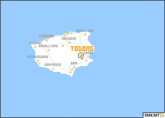 map of To-dong