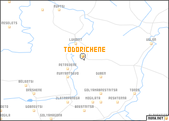 map of Todorichene