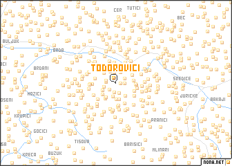 map of Todorovići