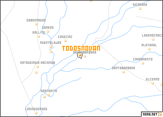 map of Todos no Van