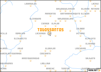 map of Todos Santos