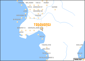 map of Todowongi