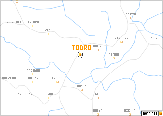 map of Todro