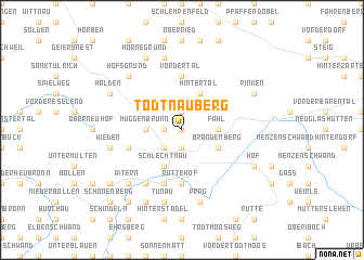 map of Todtnauberg