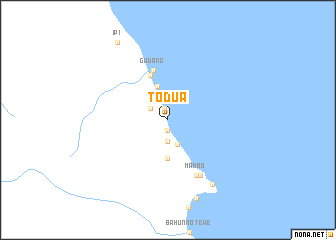 map of Todua