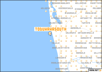 map of Toduwawa South