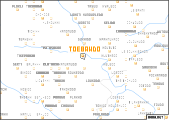 map of Toebawdo