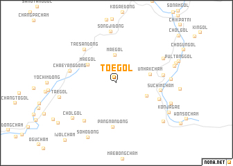 map of Toe-gol