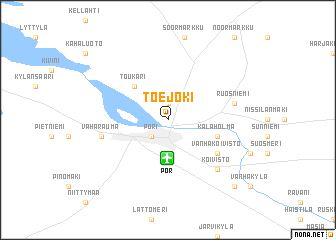 map of Toejoki