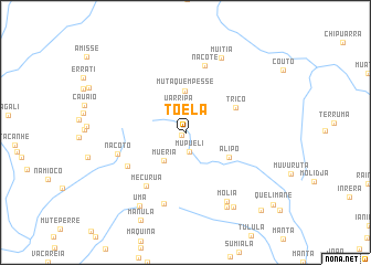 map of Toêla