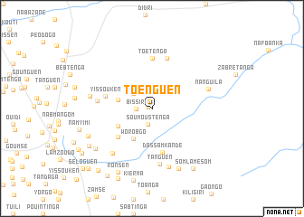 map of Toenguen