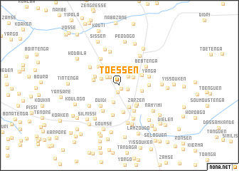 map of Toéssen