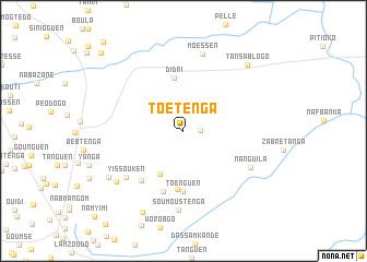 map of Toetenga