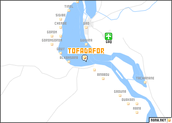 map of Tofadafor