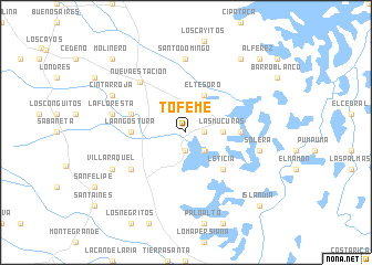 map of Tofeme