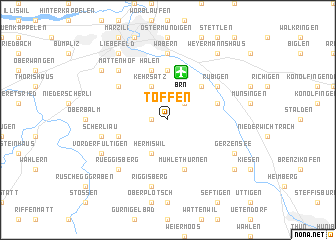 map of Toffen