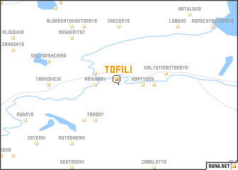 map of Tofili