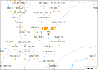 map of Toflica