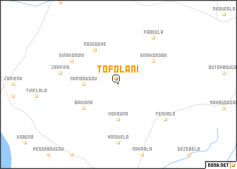 map of Tofolani