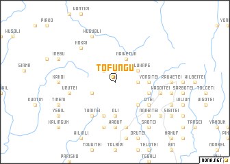 map of Tofungu