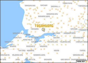 map of Togam-dong