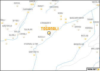 map of Toğanalı