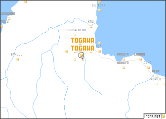 map of Togawa