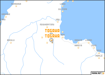 map of Togawa