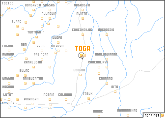 map of Toga