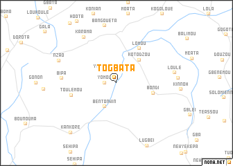map of Togbata