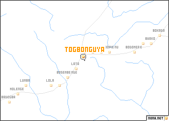 map of Togbonguya
