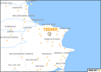 map of Togher