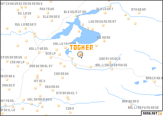 map of Togher