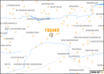 map of Togher
