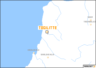 map of Togilitte