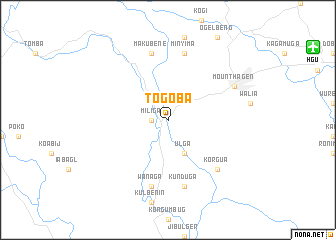 map of Togoba