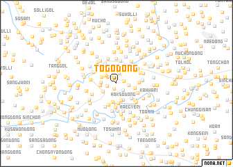 map of Togo-dong