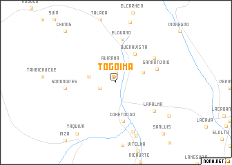 map of Togoima
