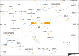 map of Togokhach\