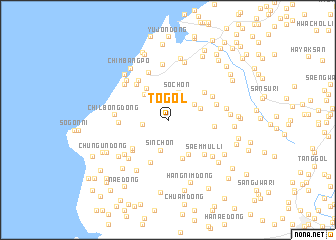 map of Togol