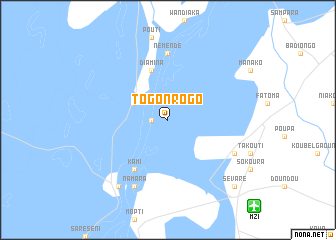 map of Togonrogo