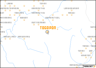 map of Togopon