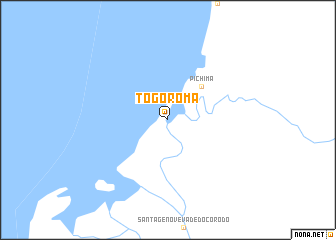 map of Togoromá