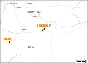 map of Togoulé